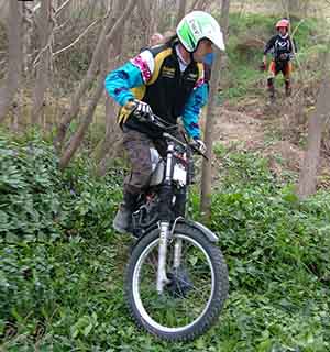 Waikuku Classic Trials, Trev. Honda